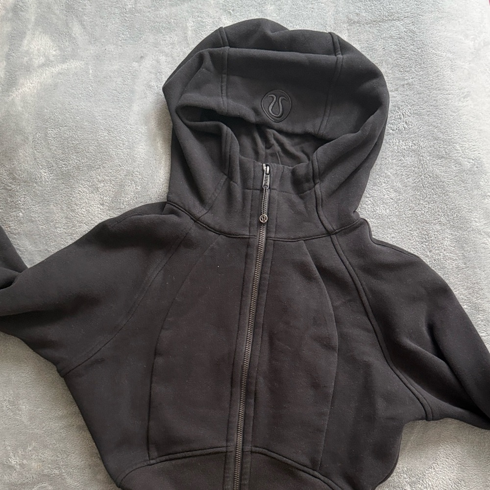 lululemon athletica Black Bomber Jacket